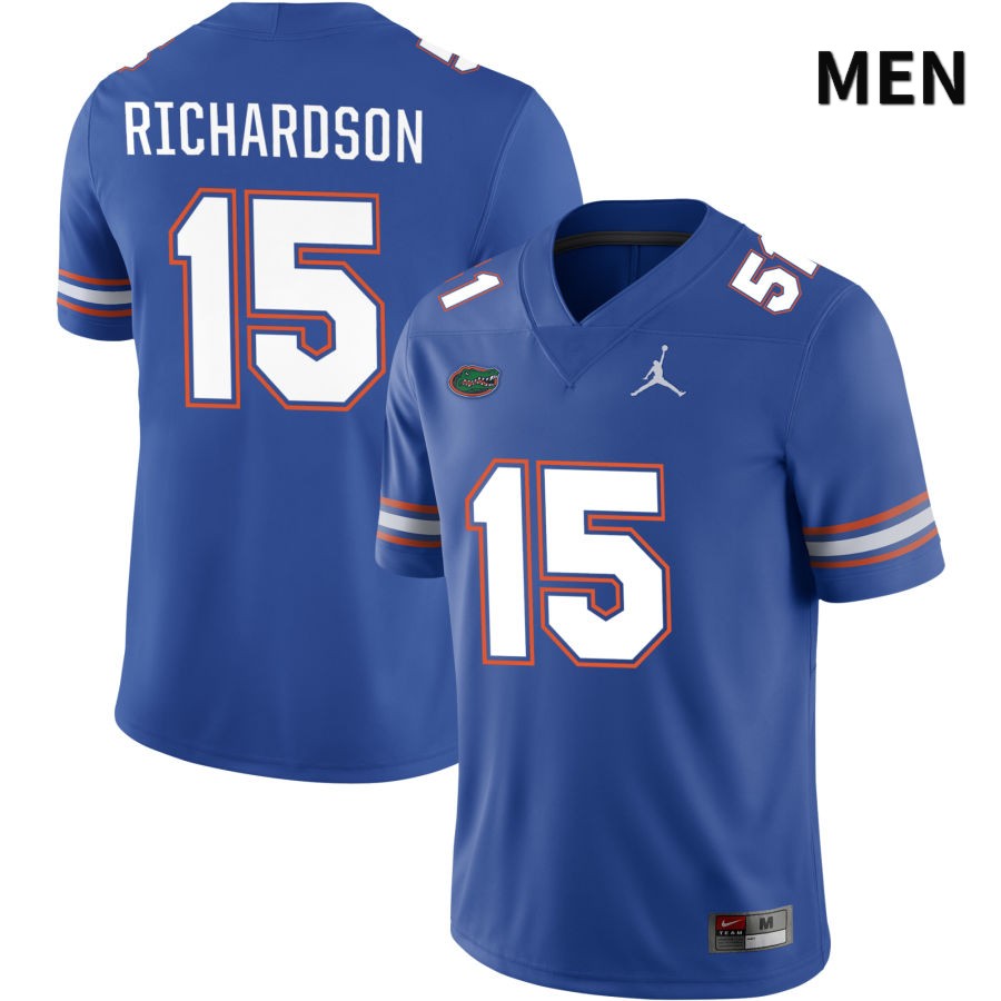NCAA Florida Gators Anthony Richardson Men's #15 Jordan Brand Royal 2022 NIL Stitched Authentic College Football Jersey WLW8364IL